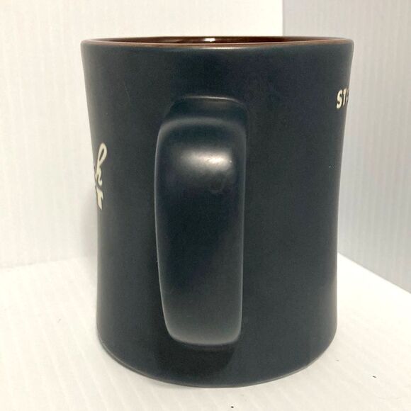 STARBUCKS 2011 Kenya Collection Coffee Mug Cup French Roast 16oz - Picture 3 of 7